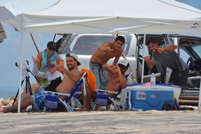  camps sur la plage 